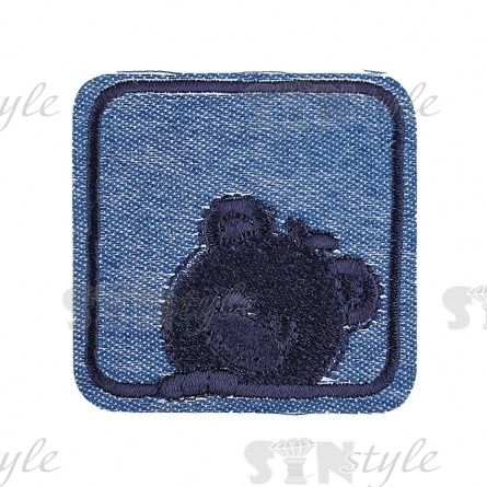 Термоаппликация "Заплатка", размер 48х48 мм фото 1