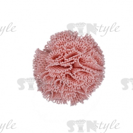 Аппликация 3D "Шарик", цвет грязно-розовый, размер 10 мм фото 1