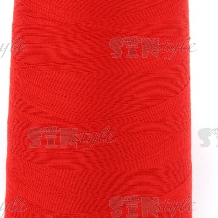 Нитки полиэстер 40/2, цвет №632 (красный), 5000Y фото 2
