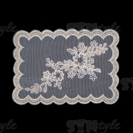 Аппликация кружевная пришивная фото 2