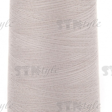 Нитки полиэстер 40/2, цвет №565 (серый), 5000Y фото 2