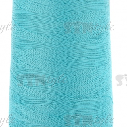Нитки полиэстер 40/2, цвет №231 (небесно-голубой), 5000Y фото 2