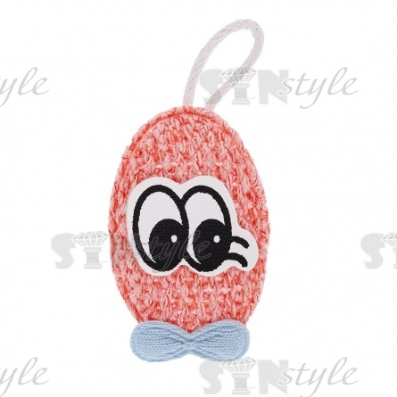 Аппликация 3D, цвет грязно-розовый, размер 45х25 мм фото 1