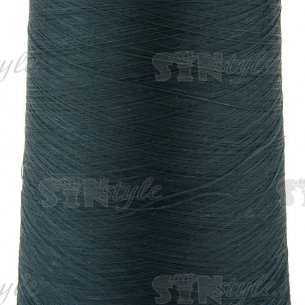 Нитки полиэстер 150D/1, цвет №223 (темно-зеленый), 450 гр  фото 2