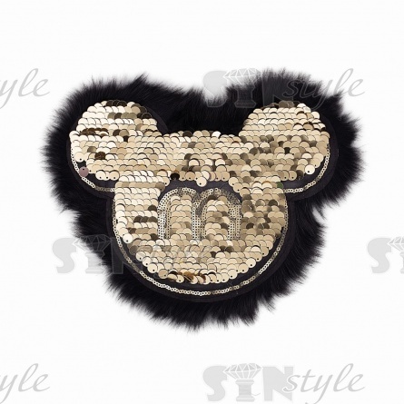 Аппликации пайетки, размер 260х200 мм фото 3