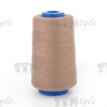 Нитки полиэстер 40/2, цвет №359 (светло-коричневый), 5000Y фото 1