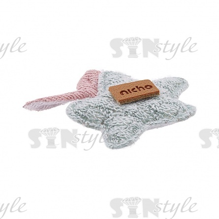 Аппликация 3D "Звездочка", размер 30х35 мм, цвет мятный фото 2