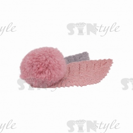 Аппликация 3D "Листочки", размер 60х30 мм фото 2