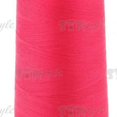 Нитки полиэстер 40/2, цвет №1043 (грязно-розовый), 5000Y фото 2