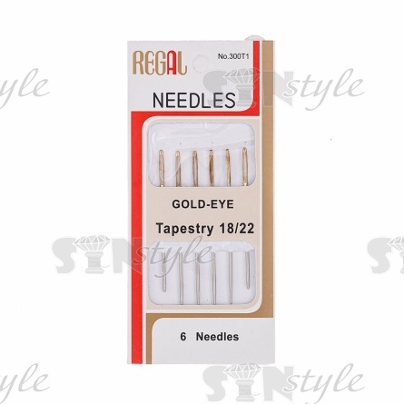 Иглы ручные для вышивания, 6 шт/уп фото 1