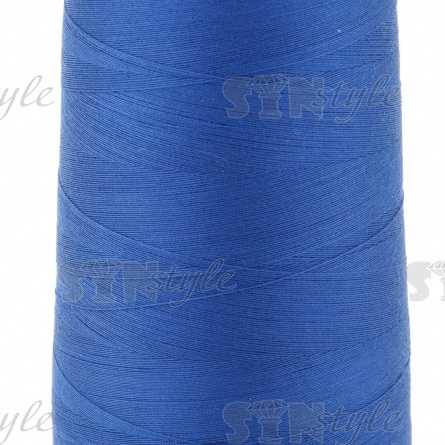 Нитки полиэстер 40/2, цвет №1374 (синий), 5000Y фото 2