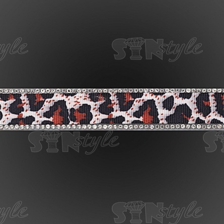 Лента декоративная со стразами на термоклеевой основе, ширина 20 мм, намотка 20 Y фото 2