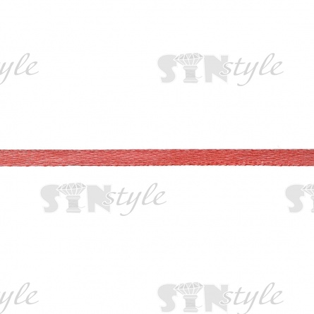 Декоративная лента атласная, цвет коричнево-розовый, ширина 3 мм, намотка 870 ярдов фото 2