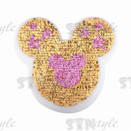 Аппликации пайетки, размер 205х190 мм фото 2