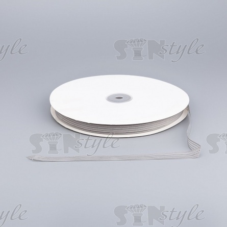 Лента капроновая, ширина 10 мм, намотка 100 ярдов, цвет капучино  фото 2