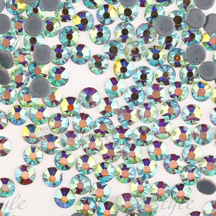 Стразы термоклеевые стеклянные Crystal SS20, цвет радужный (голография), 720 шт/уп фото 1