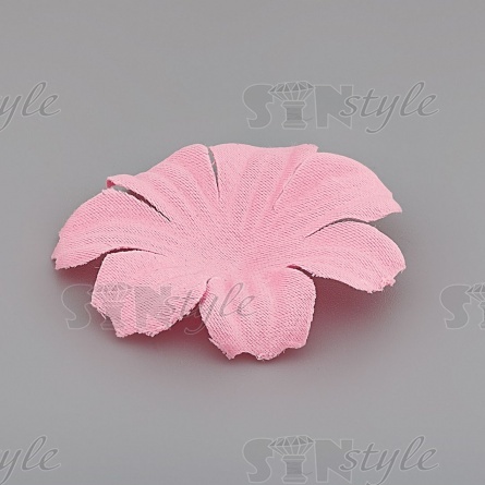 Цветочки декоративные, цвет розовый, размер 35 мм, фото 2