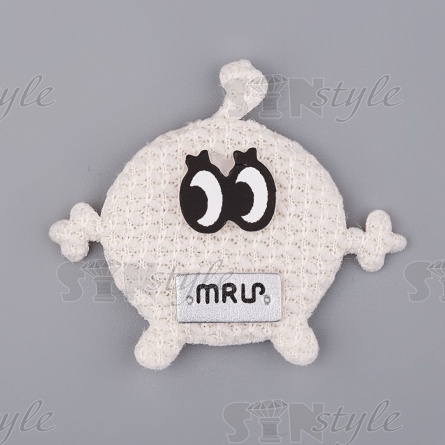 Аппликация 3D "Шарик", цвет шампань, размер 50х50 мм фото 2