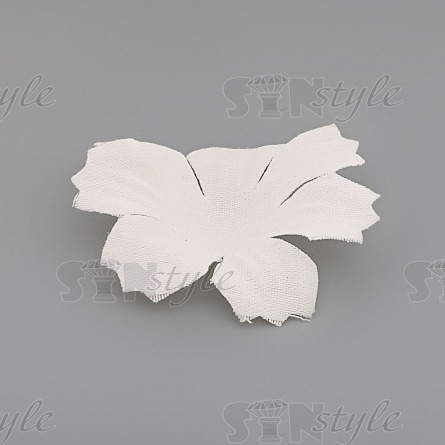 Цветочки декоративные, цвет шампань, размер 35 мм,  фото 4