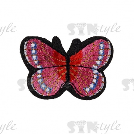 Термоаппликация "Бабочка", размер 47х30 мм фото 1