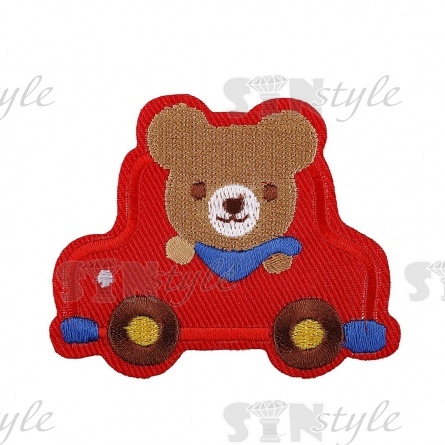 Термоаппликация "Машинка", размер 68х55 мм фото 1