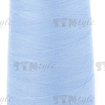 Нитки полиэстер 40/2, цвет №540 (голубой), 5000Y фото 2