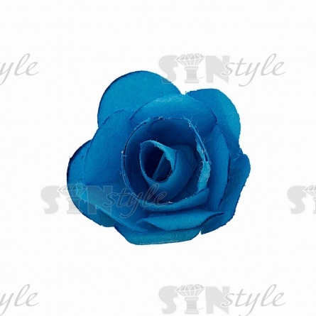 Цветочки декоративные, цвет синий, размер 20 мм, 144 шт/уп фото 1
