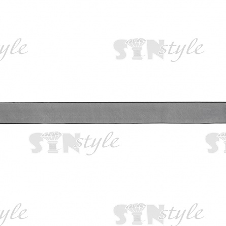 Декоративная лента капроновая, ширина 20 мм, намотка 36 ярдов, цвет черный фото 2