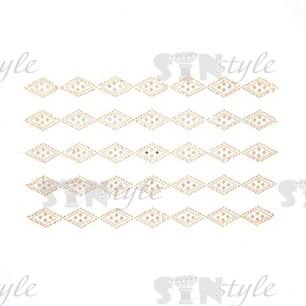 Аппликация из страз фото 1