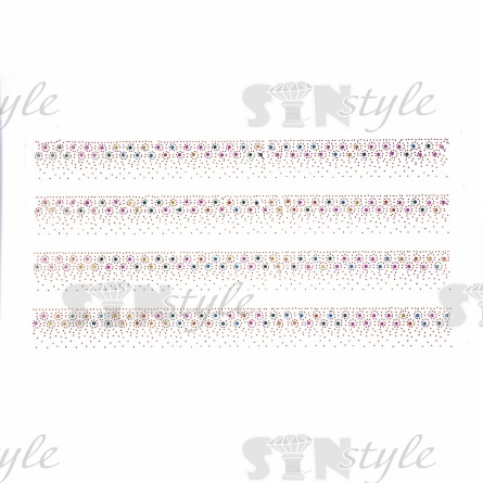 Аппликация из страз фото 1