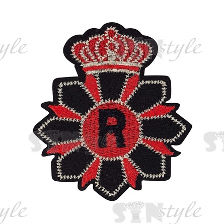 Термоаппликация текстильная, размер 70х78 мм фото 1