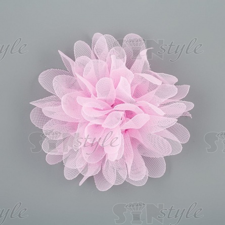 Цветочки декоративные, цвет розовый, диаметр 45 мм,  фото 4