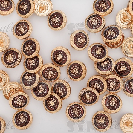 Пуговица металлическая  32L фото 3