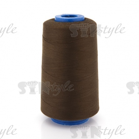 Нитки полиэстер 40/2, цвет №596 (хаки), 5000Y фото 1