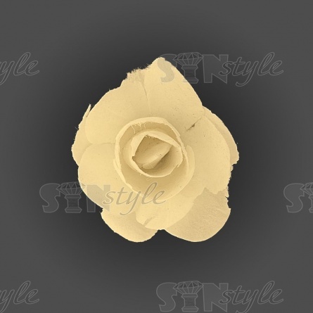 Цветочки декоративные, цвет шампань, размер 20 мм, 144 шт/уп фото 1