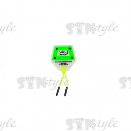 Аппликация пришивная ПВХ, размер 50х85 мм, цвет зеленый  фото 1