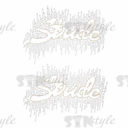 Аппликации из стеклянных страз  фото 1