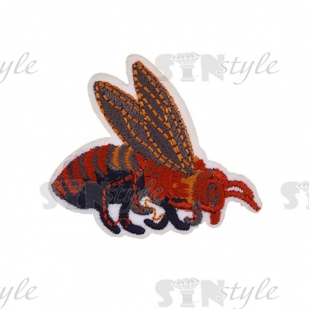 Термоаппликация "Жук", размер 54х45 мм фото 1