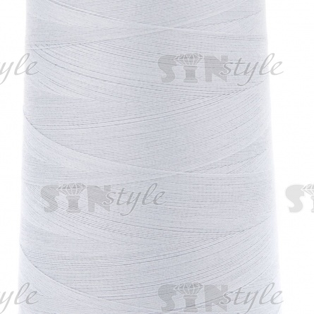 Нитки полиэстер 40/2, цвет №621 (светло-серый), 5000Y фото 2