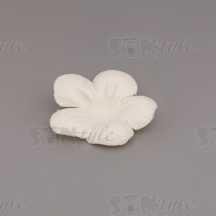 Цветочки декоративные, цвет шампань, размер 23 мм и 32 мм,  фото 2