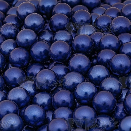 Бусины под жемчуг прибивные, размер 6 мм, цвет электрик, вес 500 г фото 3