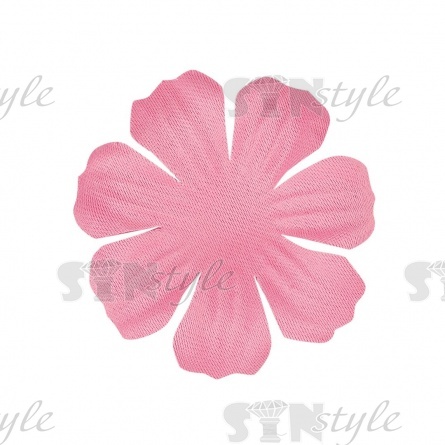 Цветочки декоративные, цвет розовый, размер 35 мм, фото 1