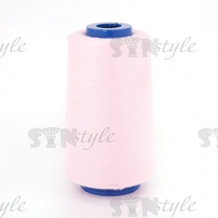 Нитки полиэстер 40/2, цвет №151 (светло-розовый), 5000Y фото 1
