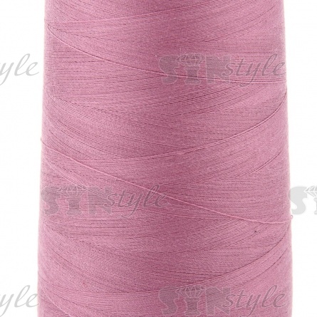 Нитки полиэстер 40/2, цвет №1070 (приглушенный сиреневый), 5000Y фото 2