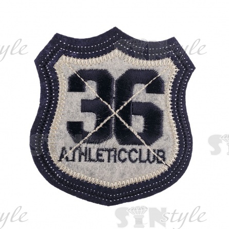 Термоаппликация "Шеврон", размер 75х83 мм фото 1