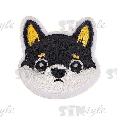 Термоаппликация "Лисенок", размер 33х33 мм фото 1