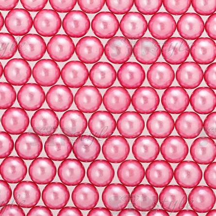 Бусины под жемчуг, размер 10 мм, цвет грязно-розовый, вес 500 г  фото 2
