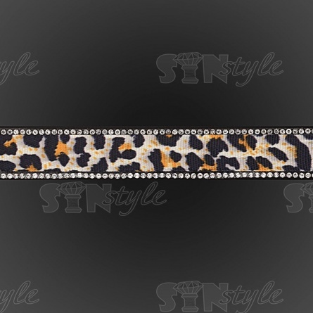 Лента декоративная со стразами на термоклеевой основе, ширина 20 мм, намотка 20 Y фото 2