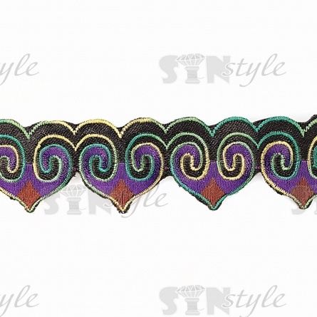 Пояс текстильный на термоклеевой основе, ширина 30 мм, намотка 4 м фото 1