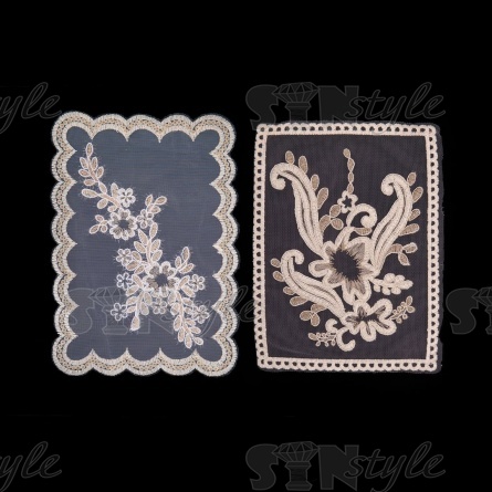 Аппликация кружевная пришивная фото 1